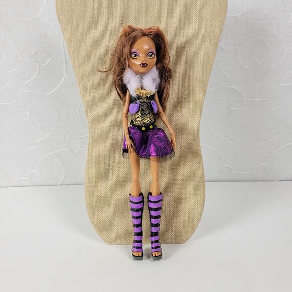 Monster High Doll Clawdeen Ghouls Alive! 10.5" Tall Wolf Mattel SOUND Works - Picture 10 of 12